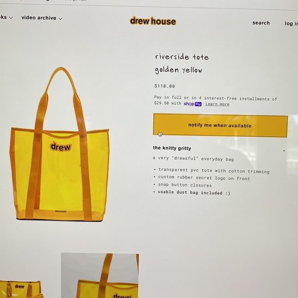 House of Drew Riverside tote - Picture 11 of 12